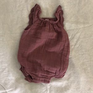 Muslin one piece bubble